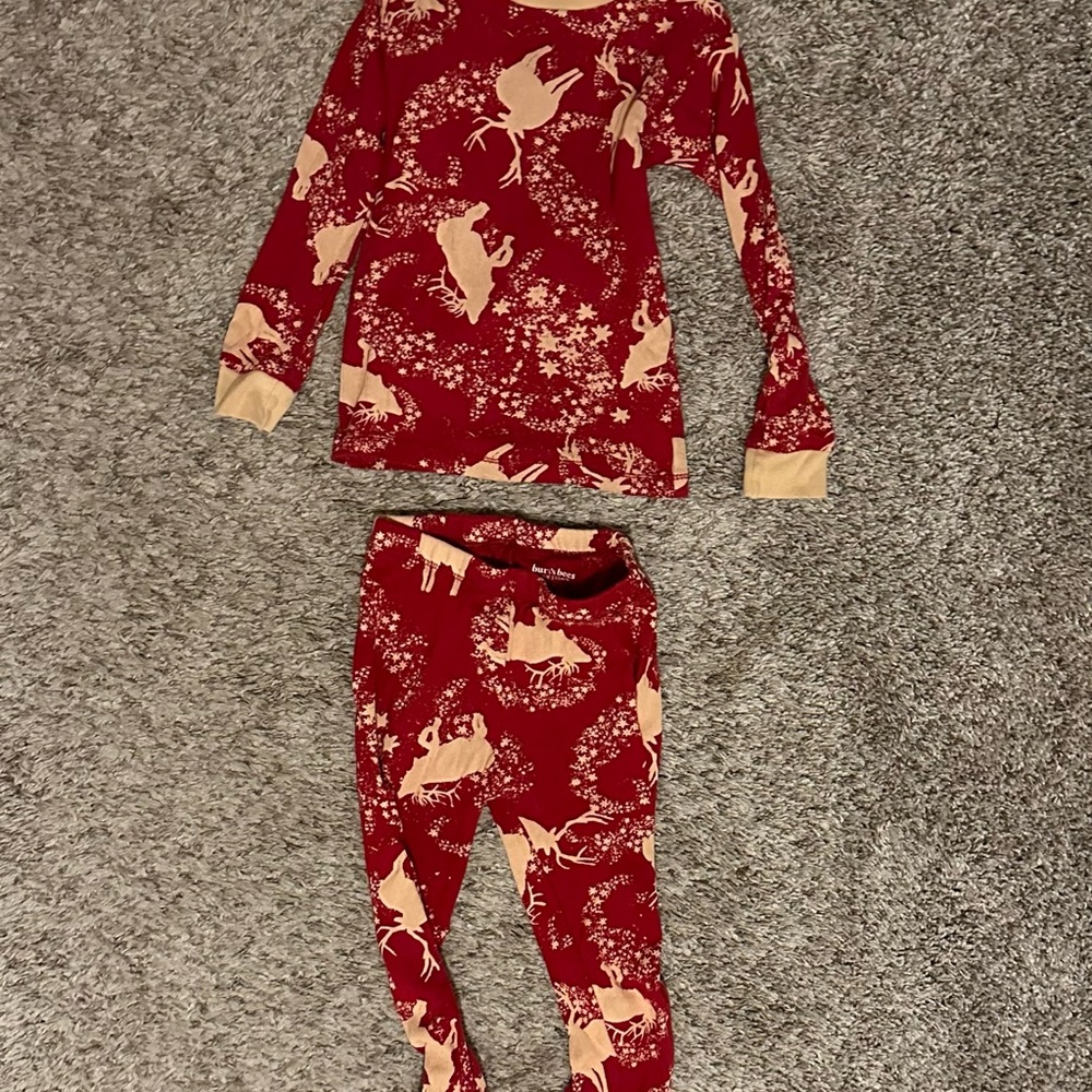 3T Burts Bees Christmas PJS